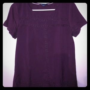 Purple blouse
